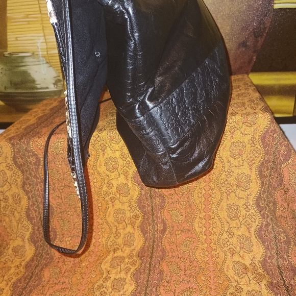 Vintage large envelope handbag 1970-80's - Picture 6 of 14